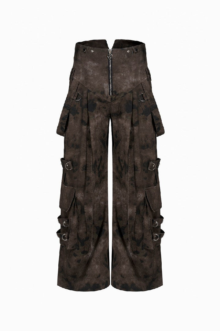 Camo Strap Cargo Jeans