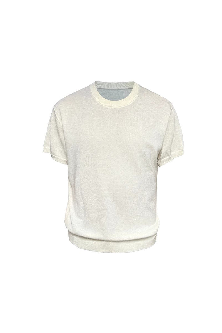 Merino Wool Ribbed T-Shirt