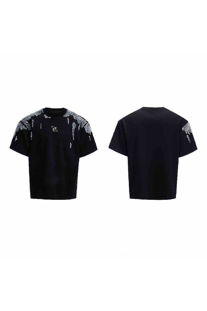 Sequin Irregular Luxe Tee