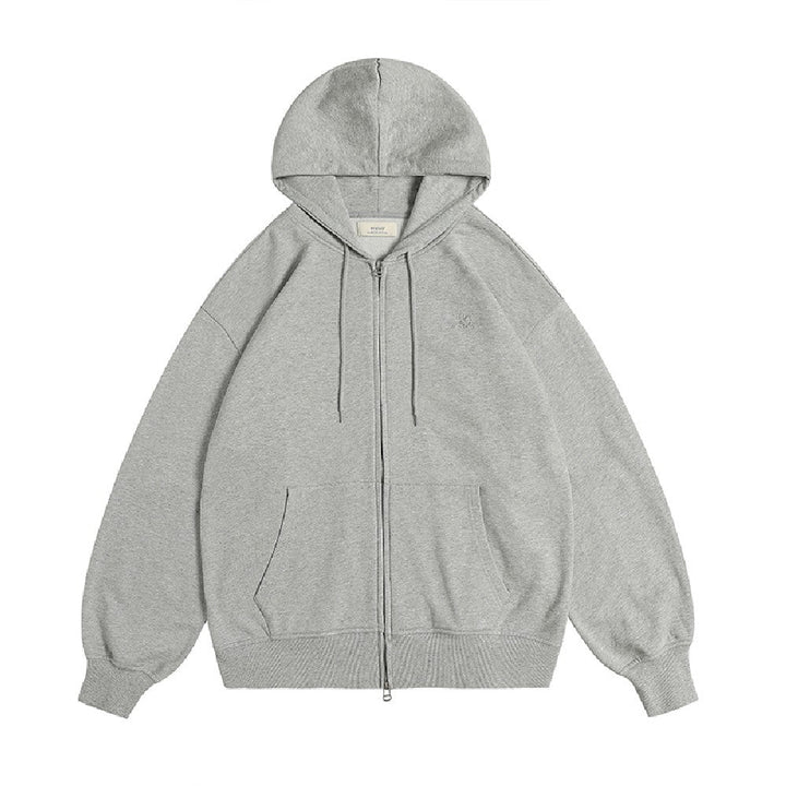 Basic Zip-Up Hoodie