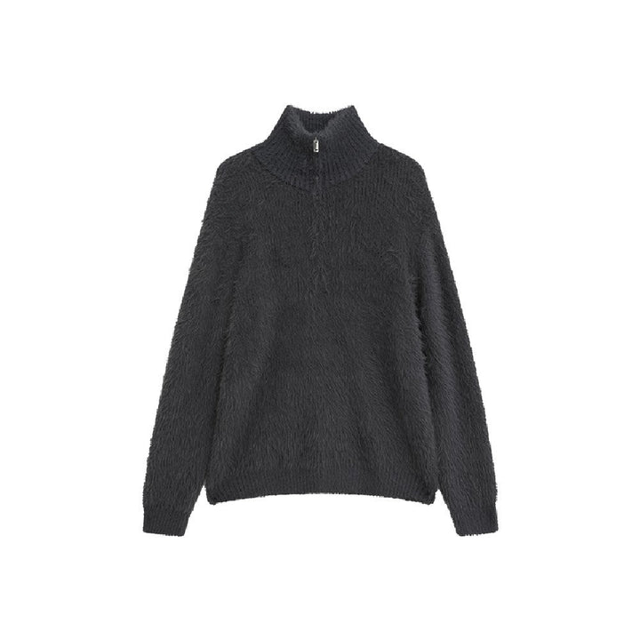 Half-Zip Turtleneck