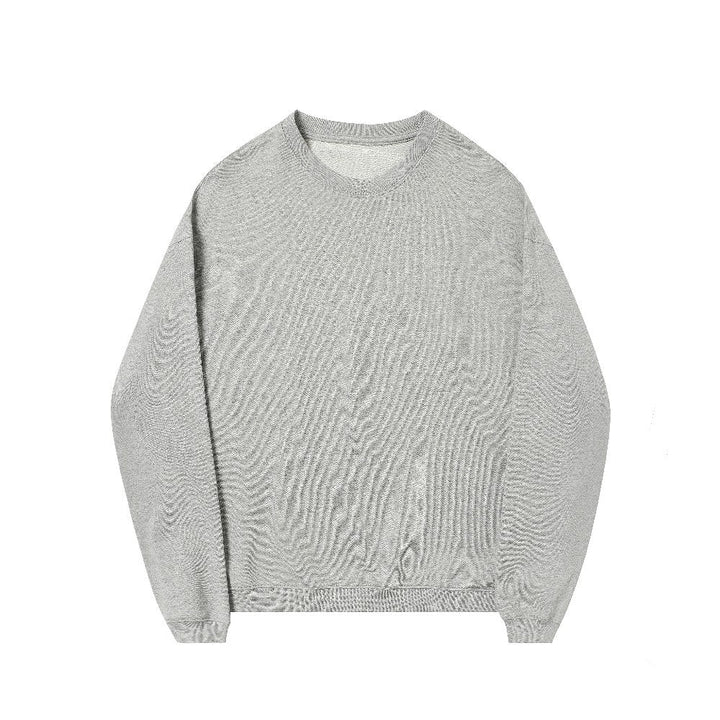 Boxy Ribbed Vintage Sweatshirt