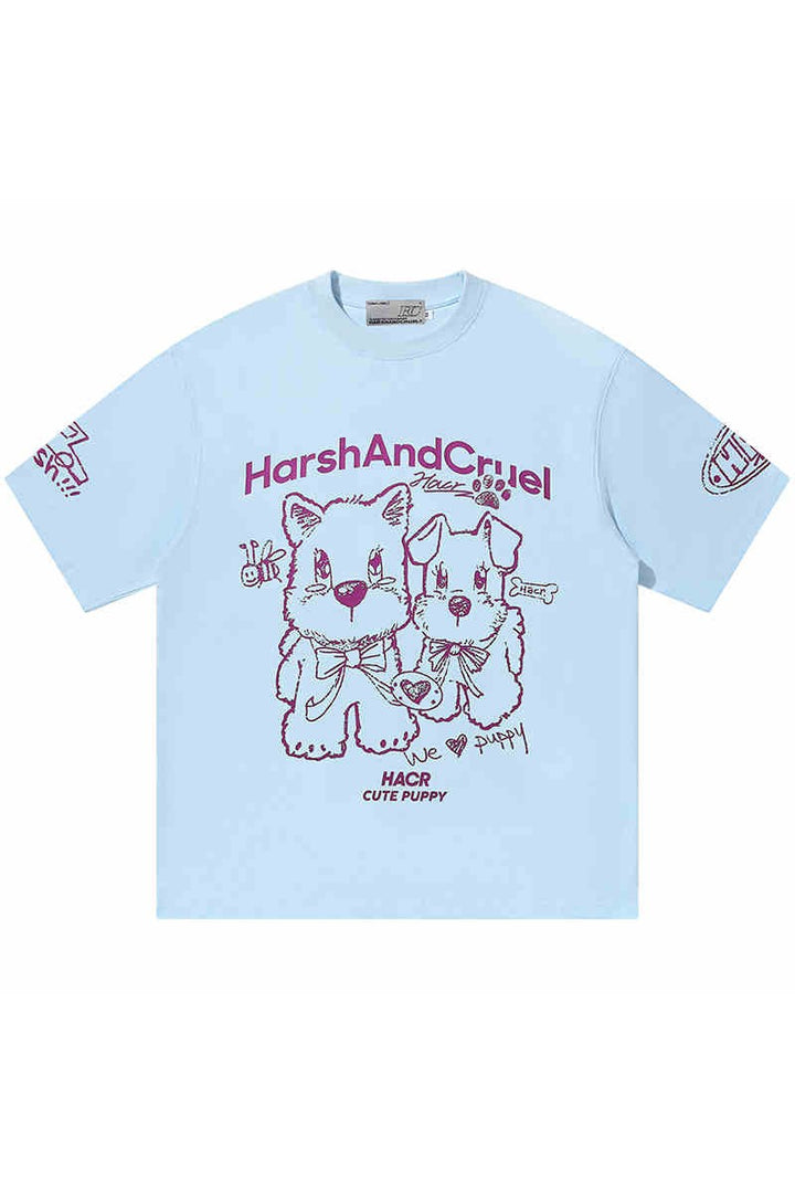 Playful Dog Graphic Tee