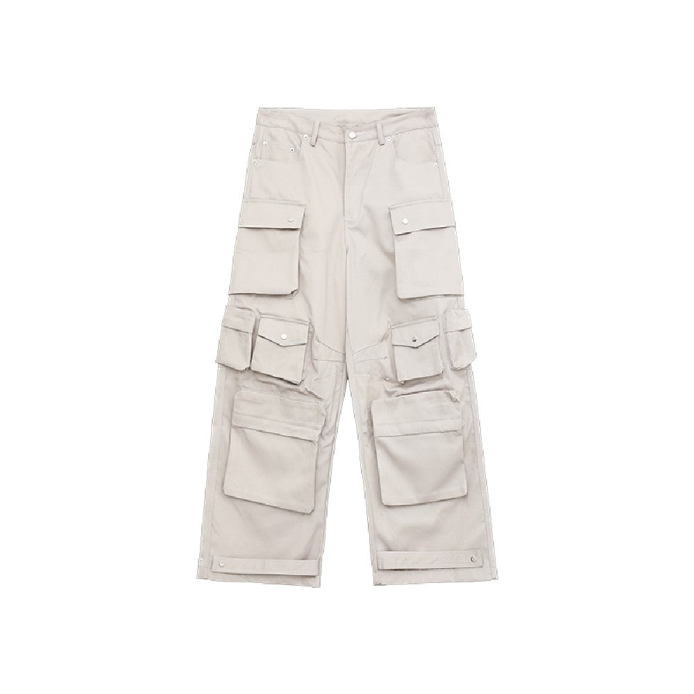 Multi Pockets Loose Cargo Pants