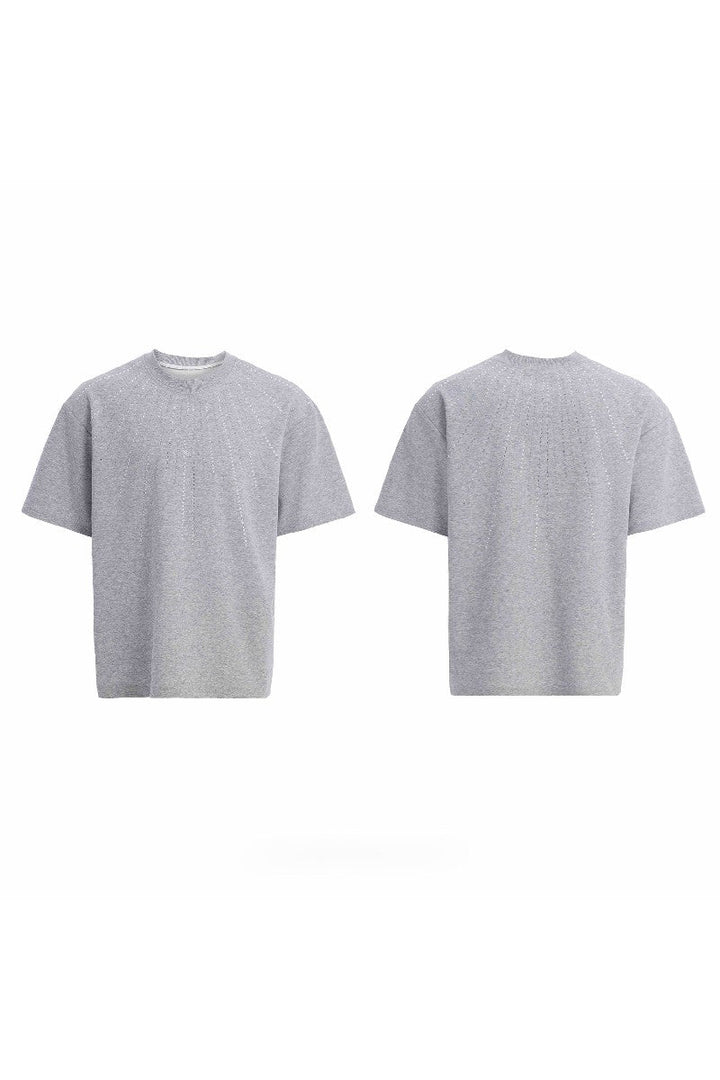 Allover Rhinestone Graphic Tee