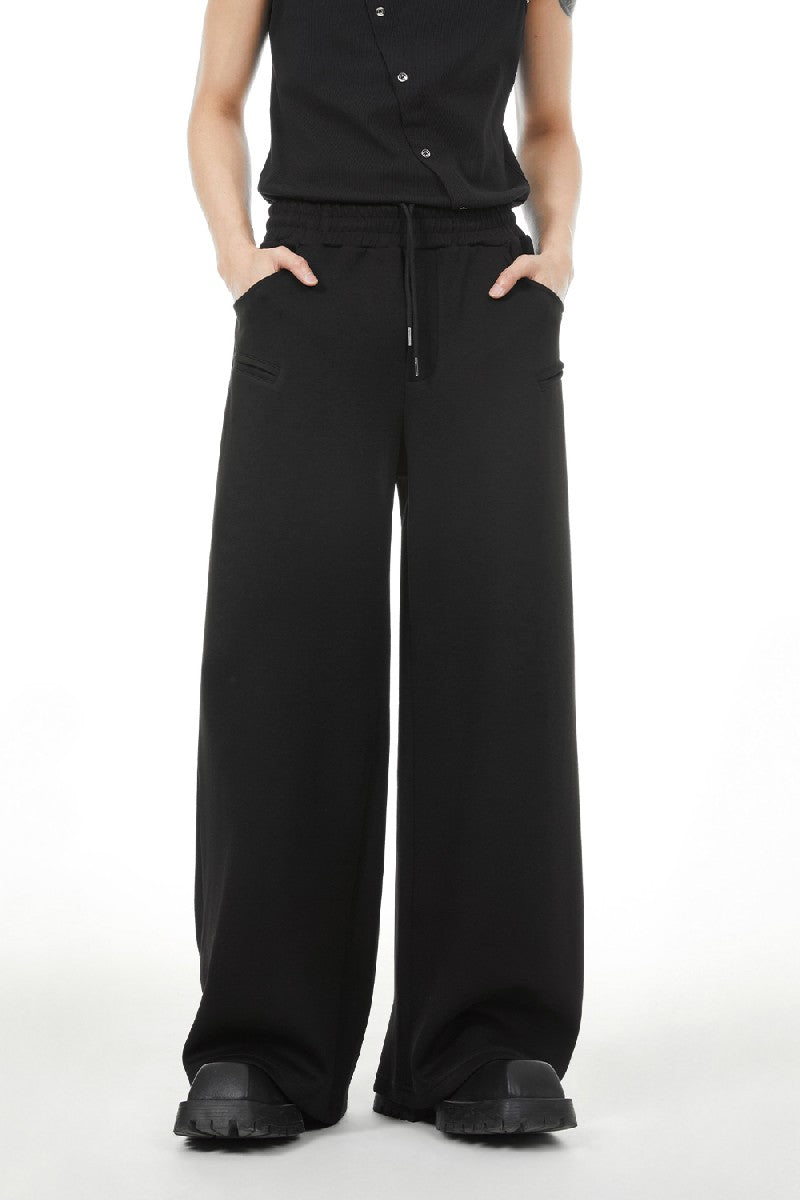 Straight Structure Sweatpants