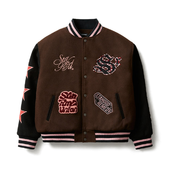 Winter Letter Casual Varsity Jacket