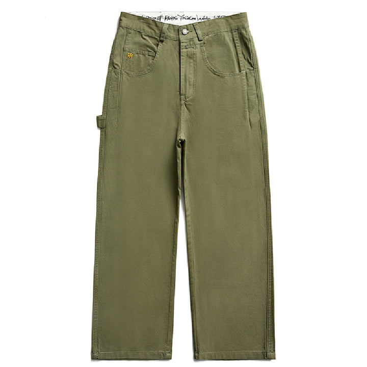 Loose Straight Cargo Pants