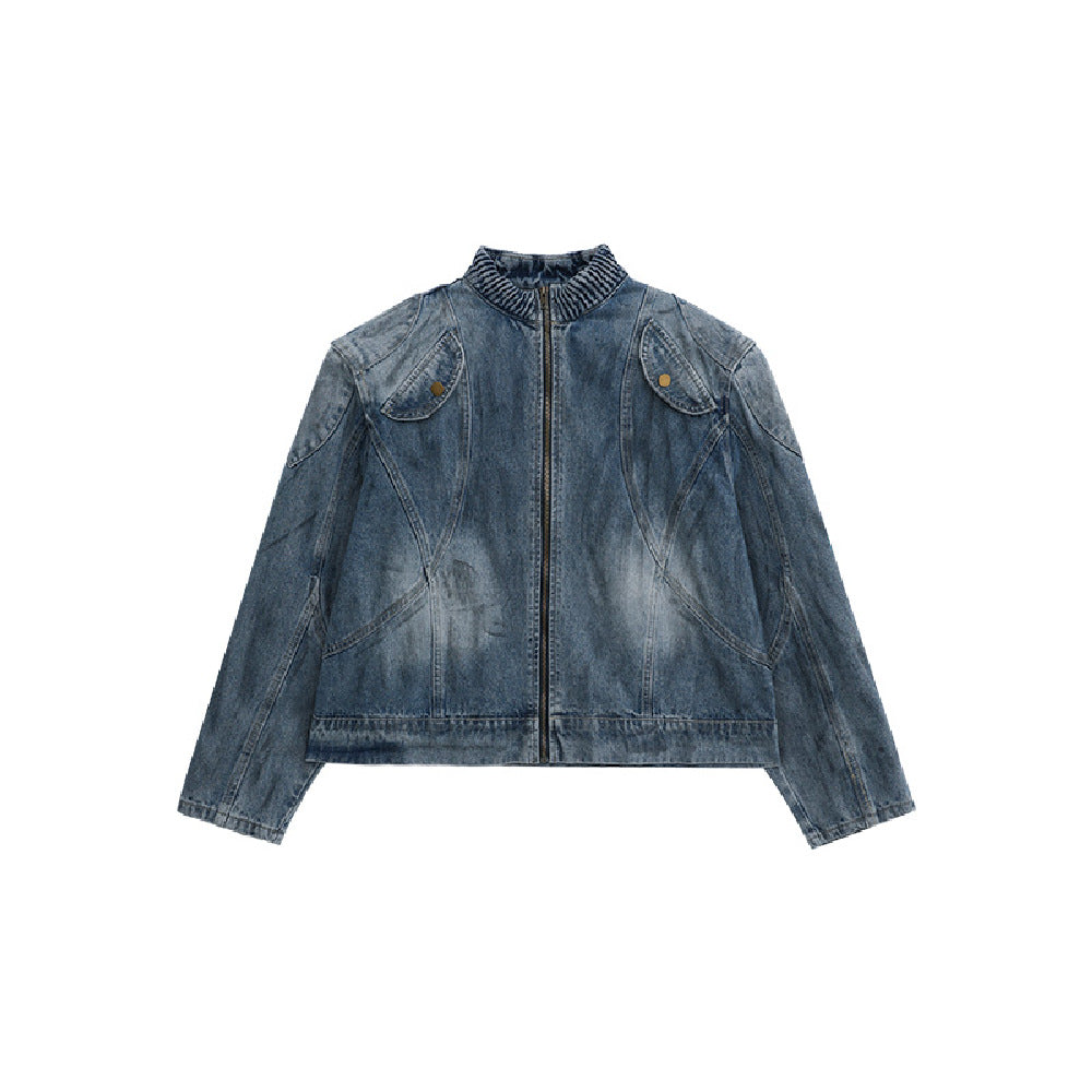 Vintage Washed Denim Jacket