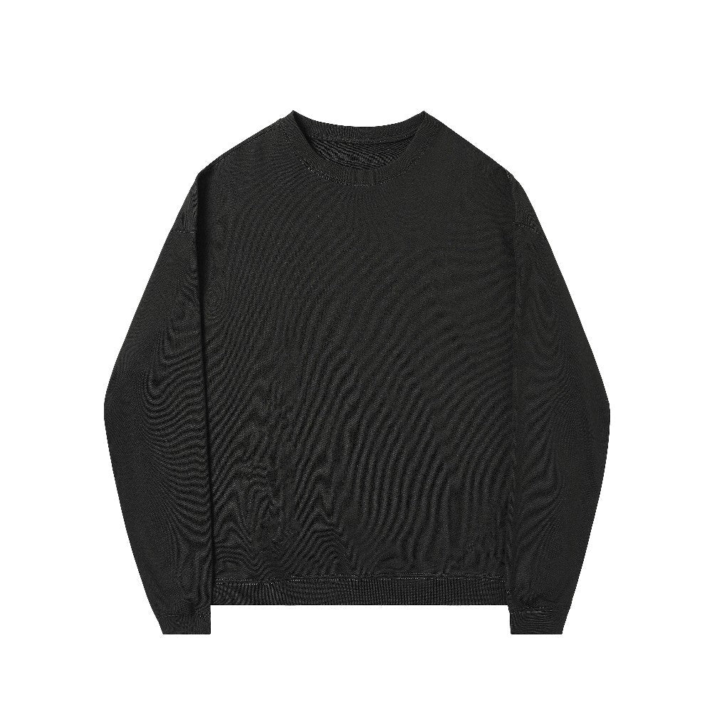 Boxy Ribbed Vintage Sweatshirt