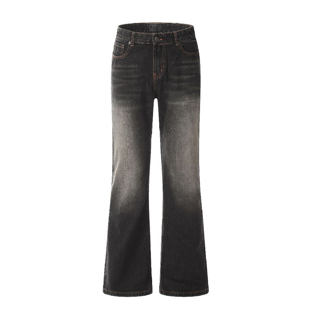 Retro Flared Leg Jeans