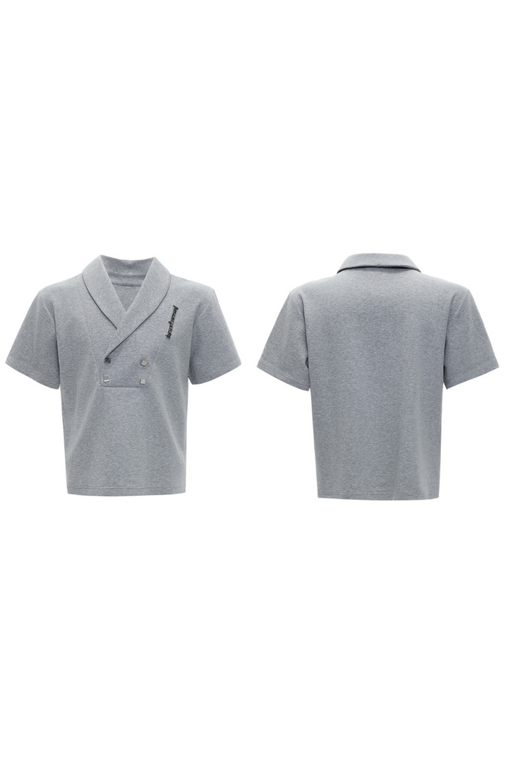 V-Neck Padded Track Shirt