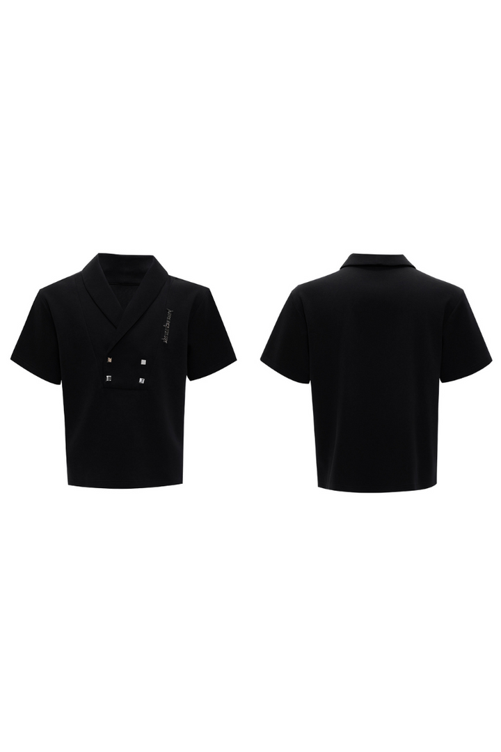 V-Neck Padded Track Shirt