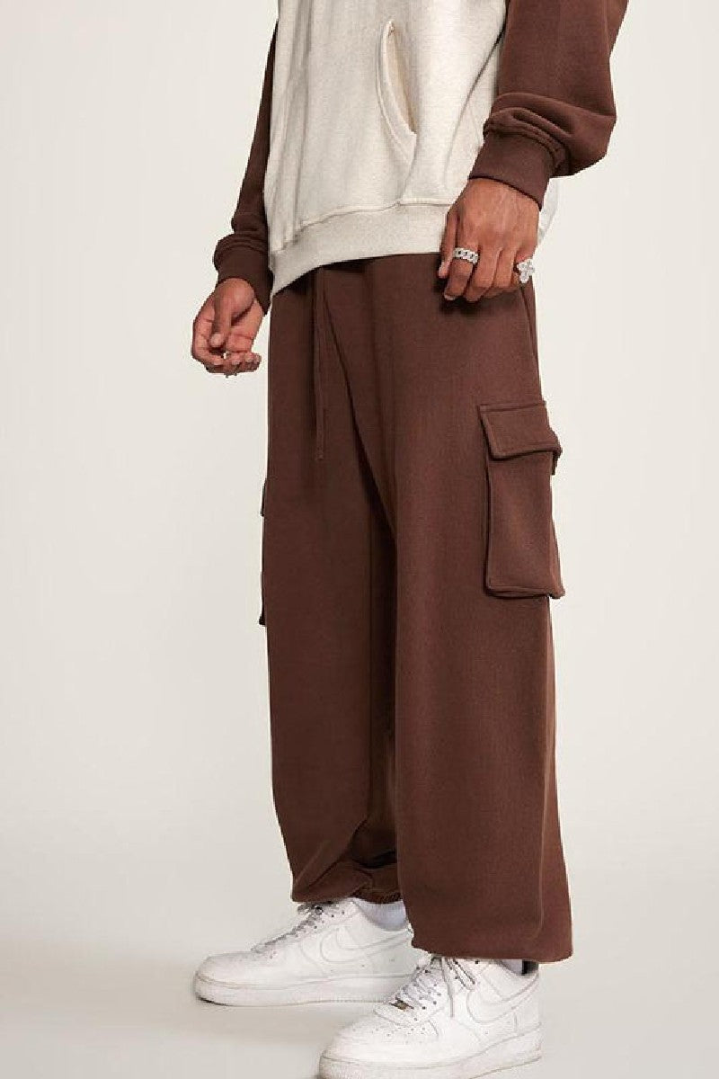 Side Pockets Fleece Sweatpant