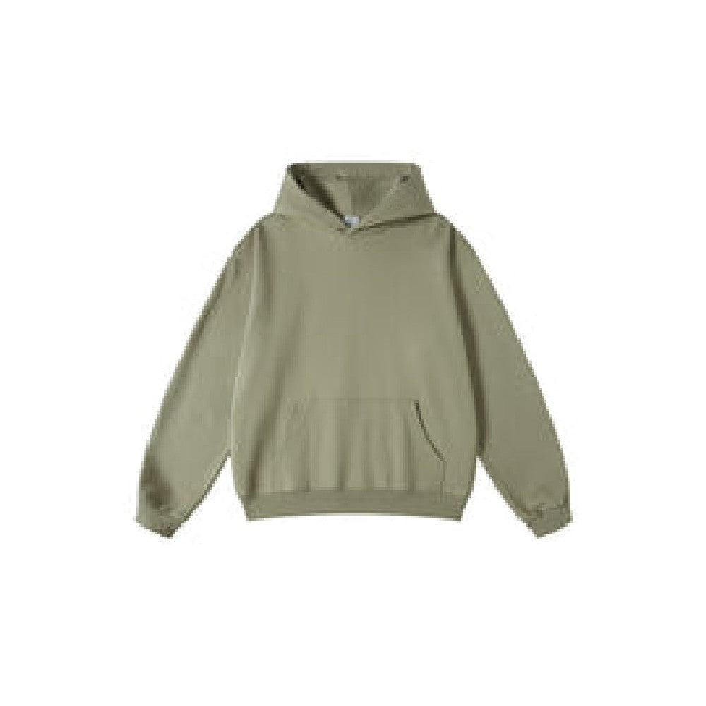 445G Solid Basic Hoodie