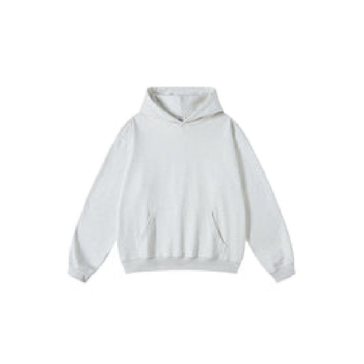 445G Solid Basic Hoodie