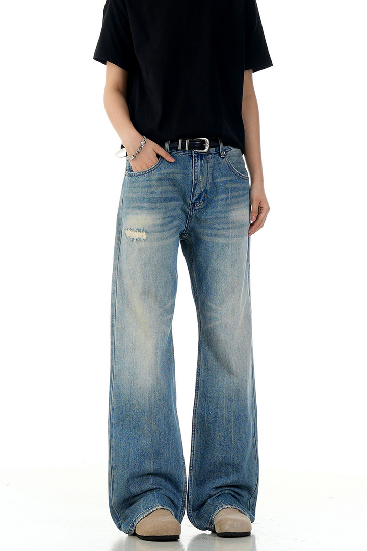 Whisker Ripped Jeans