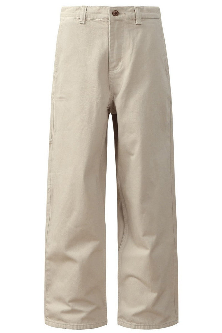 Two Tone Washed Wide Pants