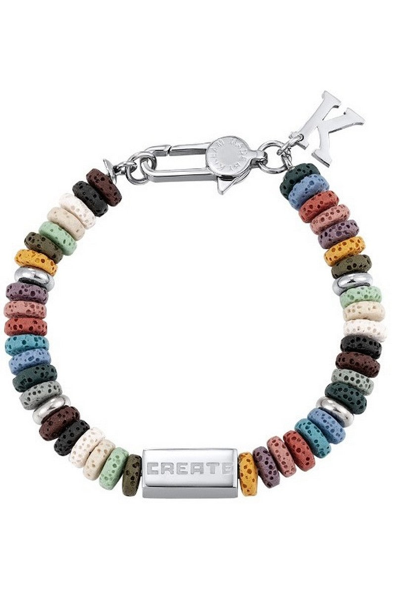 Colorful Lava Stone Bracelet