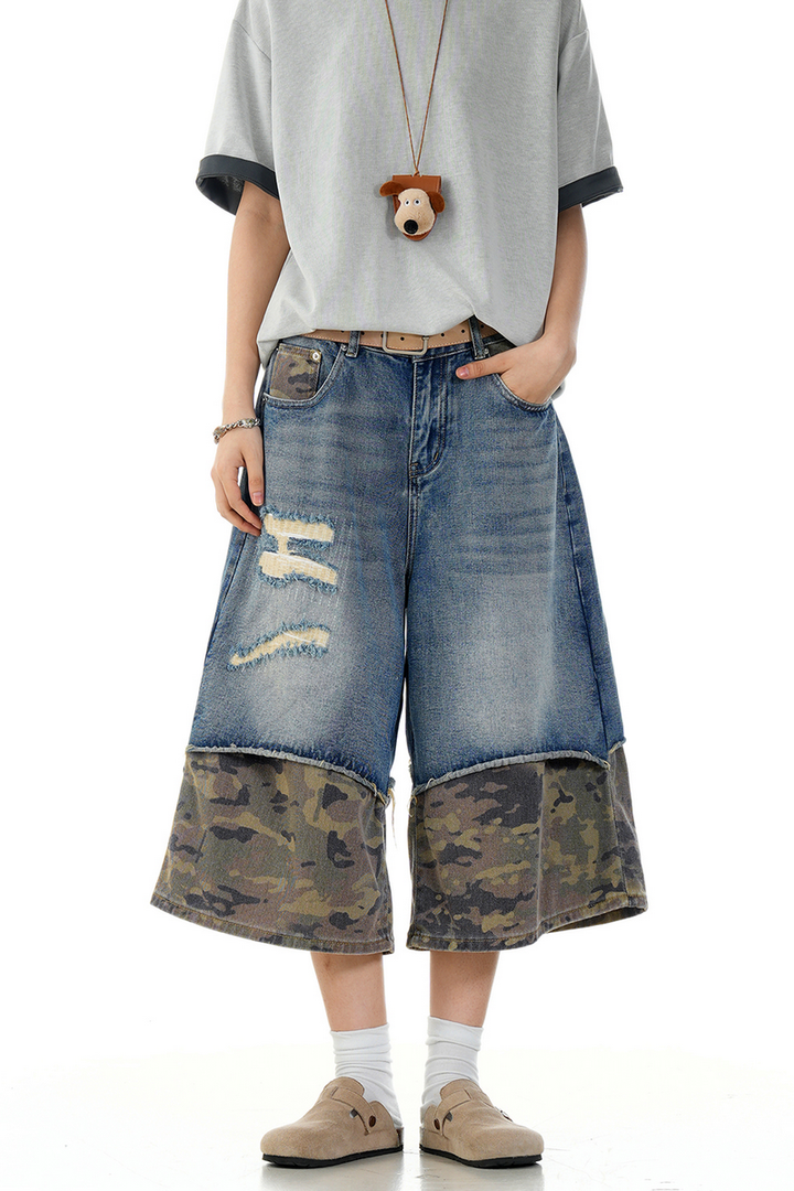 Camo Patch Jorts