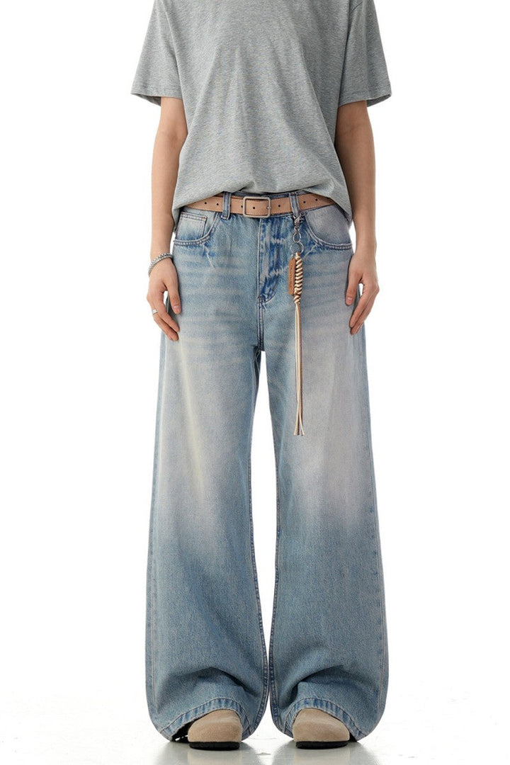 Haze Blue Whisker Jeans