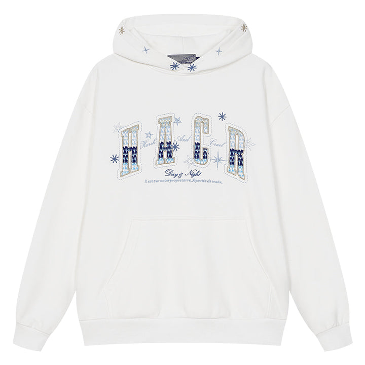 Day & Night Embroidered Hoodie