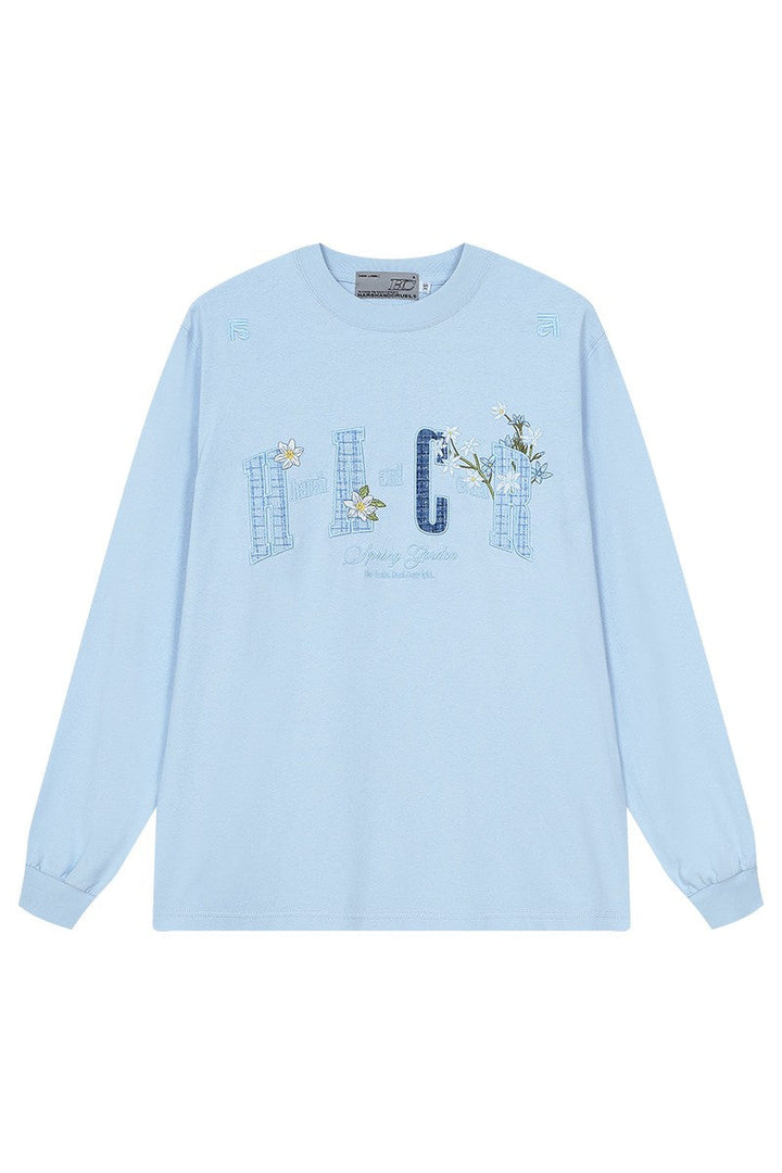 Patchwork Embroidery Tee