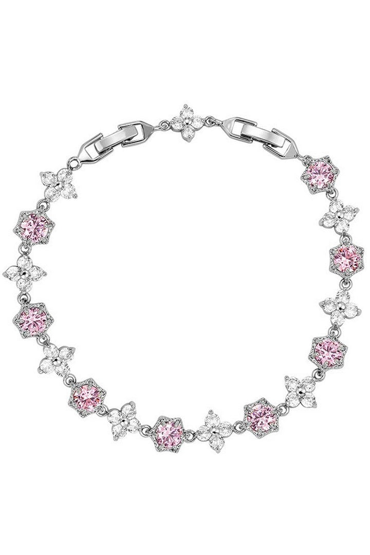 Snowflake Zircon Tennis Bracelet