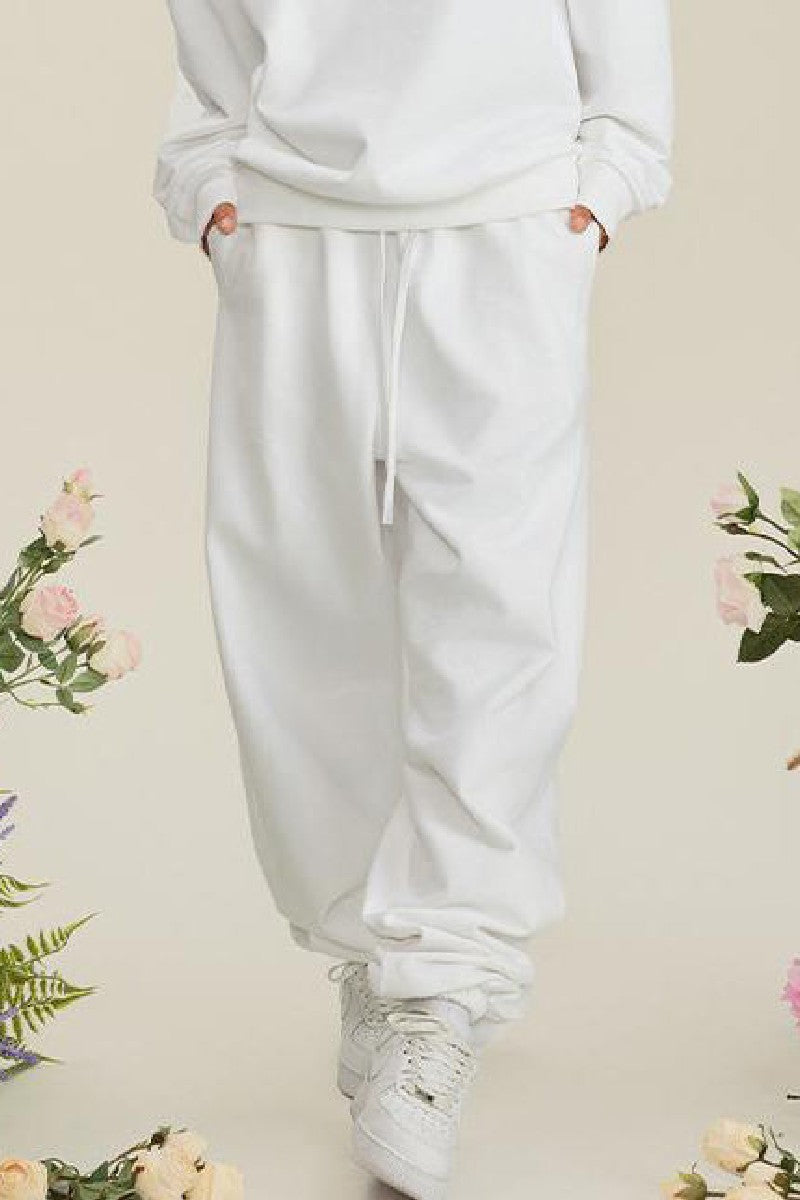 440G Solid Basic Sweatpants