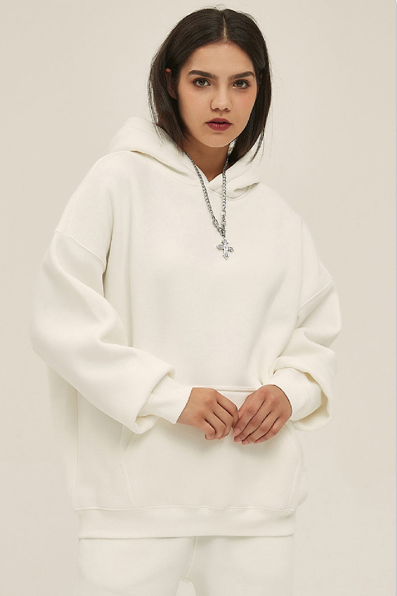 Fleece Loose Hoodie