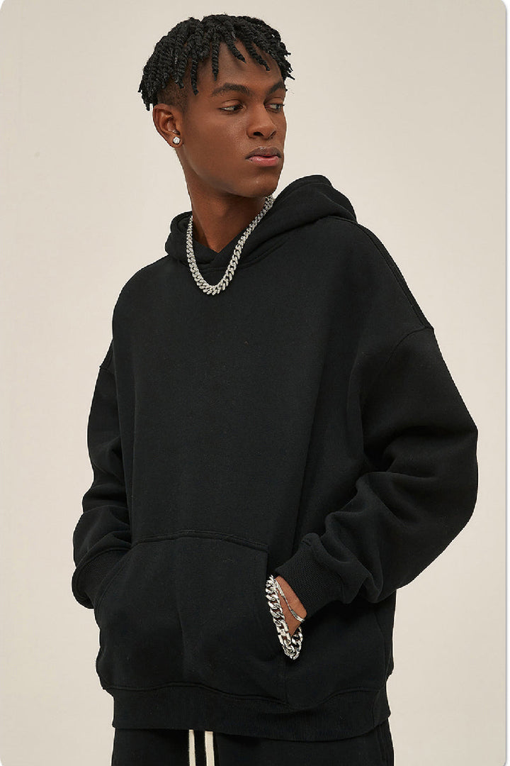 Fleece Loose Hoodie