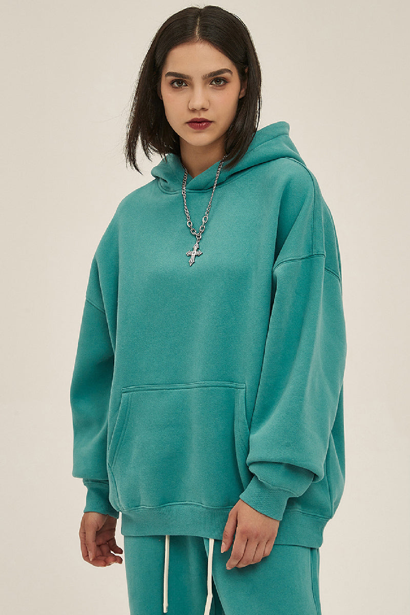 Fleece Loose Hoodie