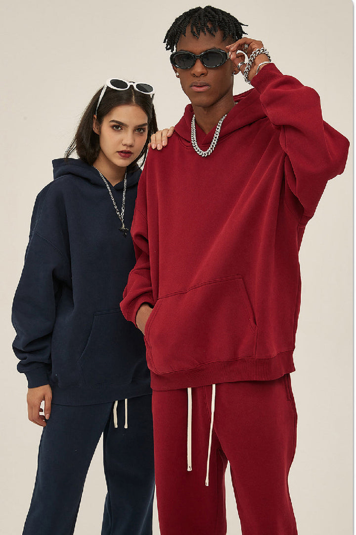 Fleece Loose Hoodie