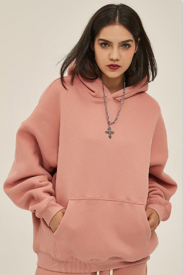 Fleece Loose Hoodie