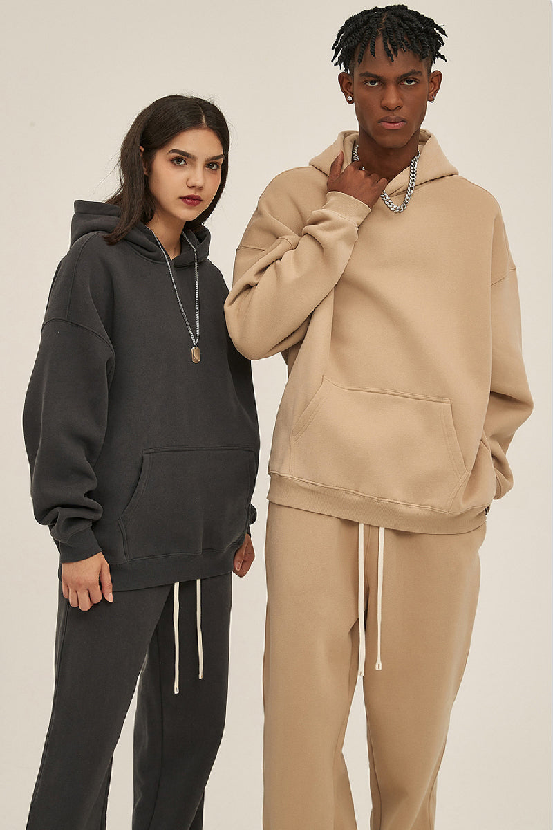 Fleece Loose Hoodie