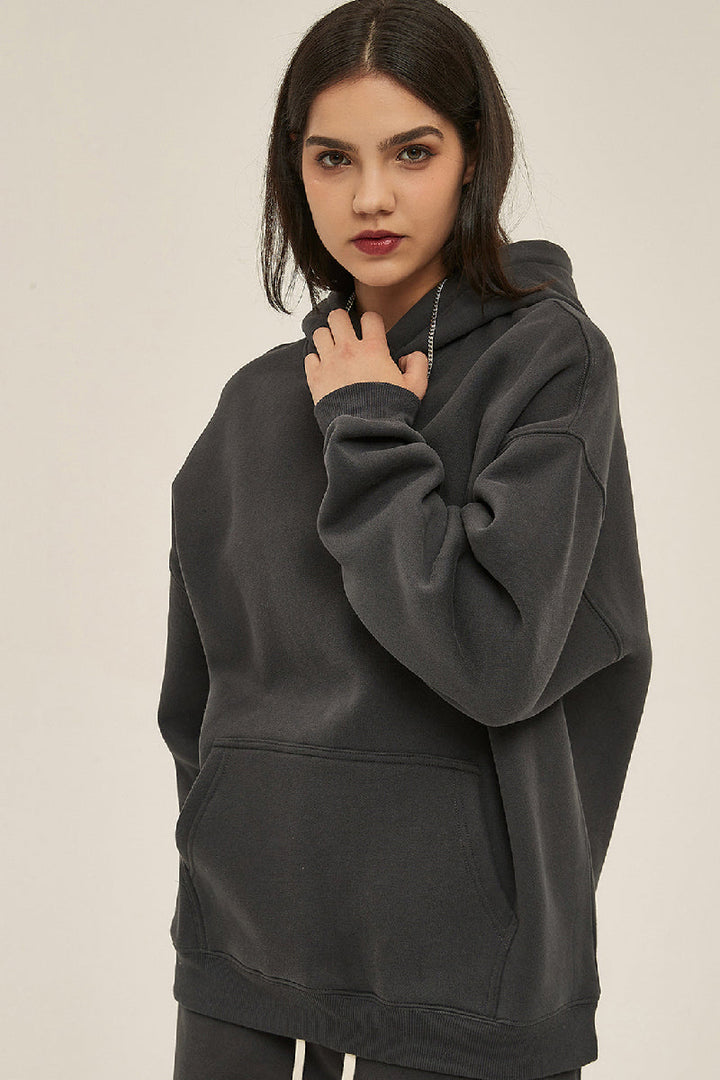 Fleece Loose Hoodie