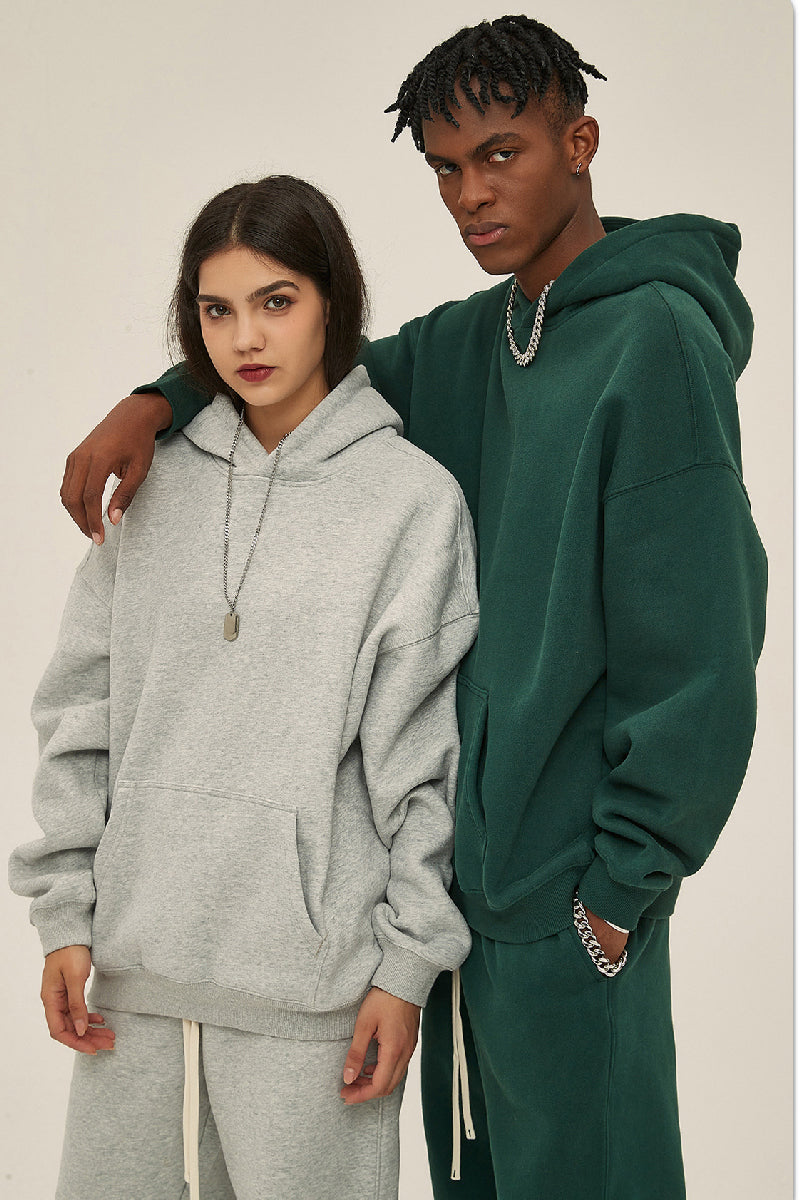 Fleece Loose Hoodie