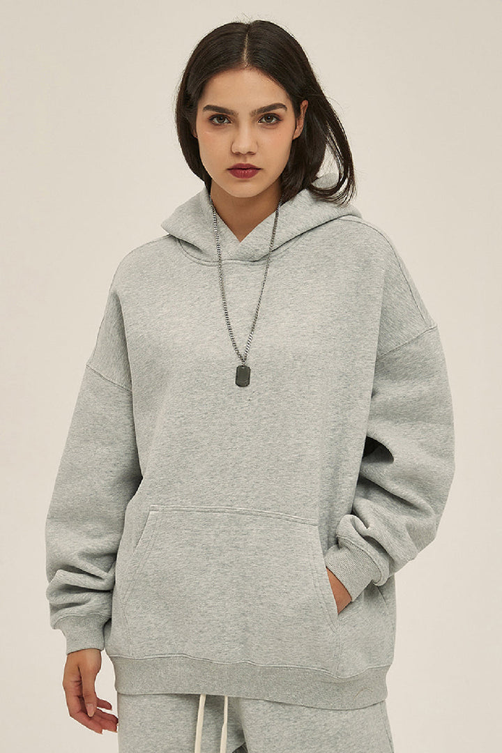 Fleece Loose Hoodie