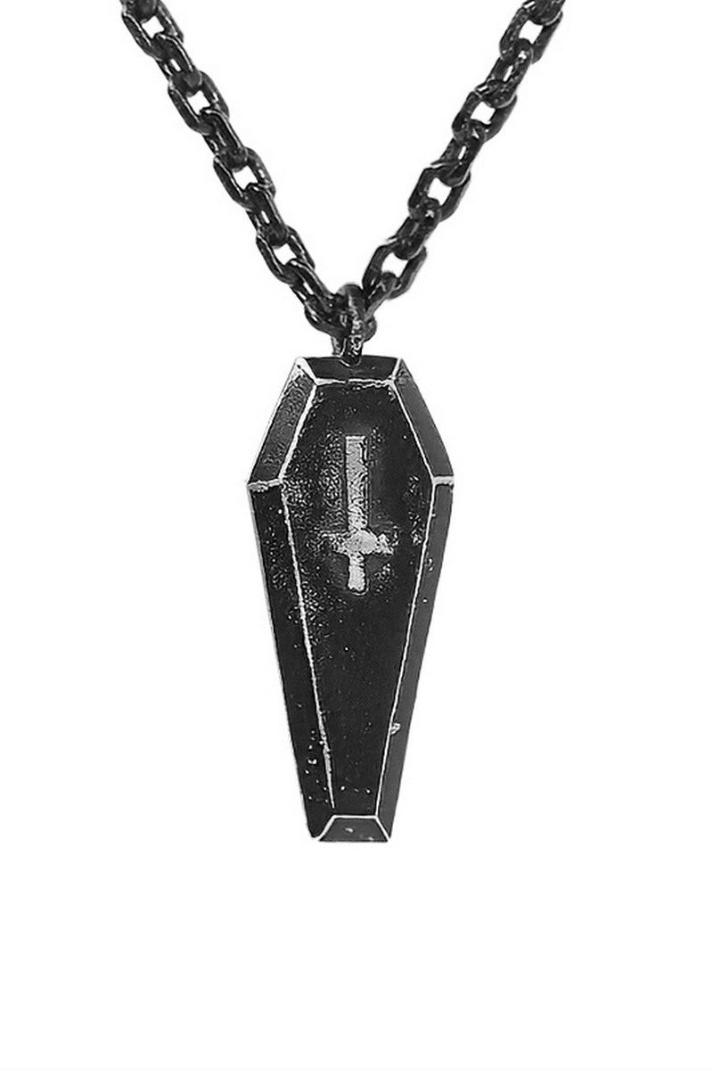 Hell Coffin Gothic Necklace