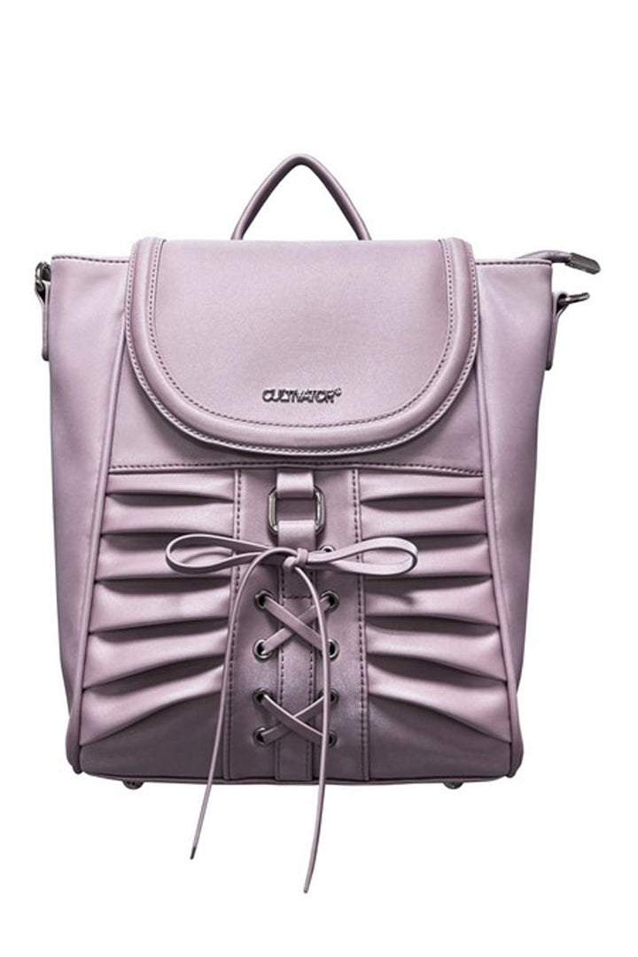 Ballet-Inspired Silky Bow Backpack