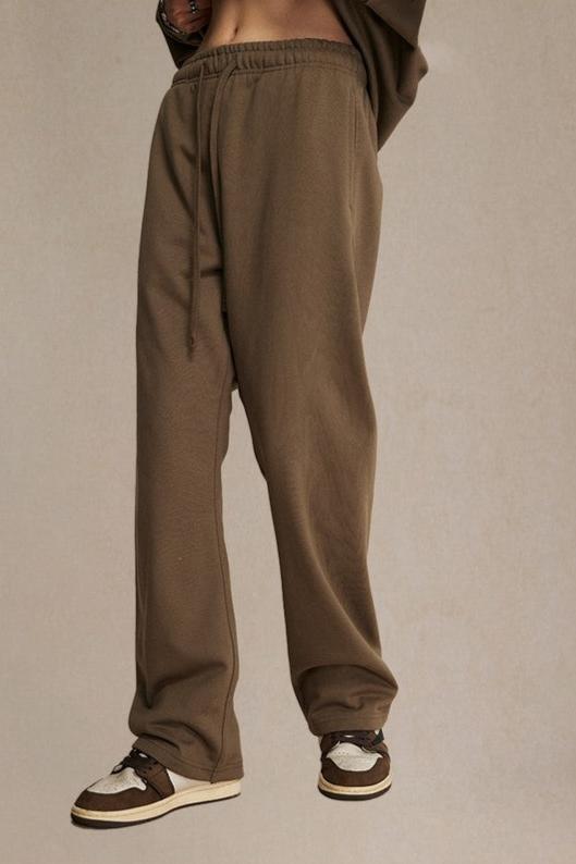 Straight Leg Fleece Pants