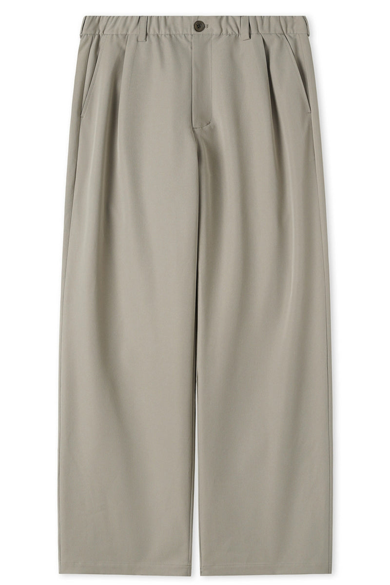 Wrinkle-Resistant Loose Fit Trousers