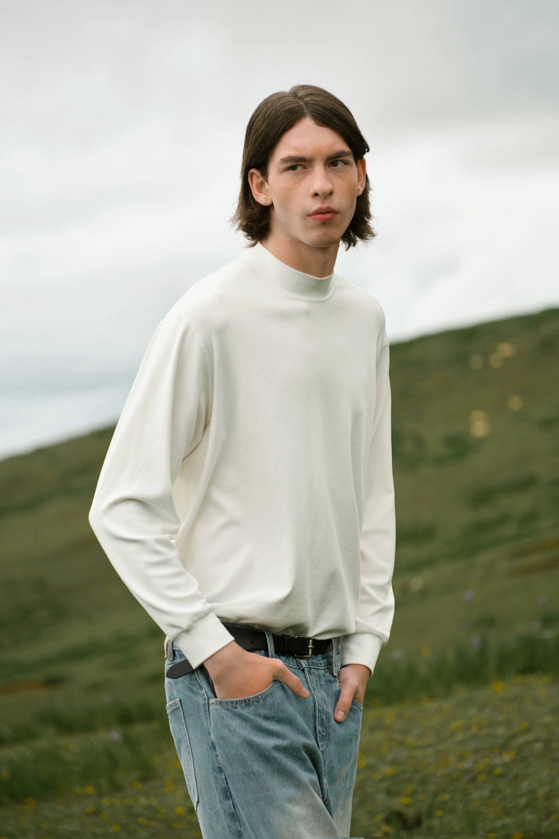 Modal Turtleneck Base Shirt