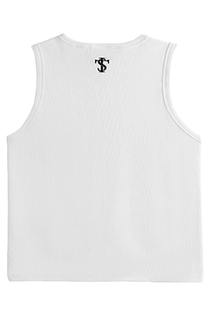 Basic Sleeveless Street Vest