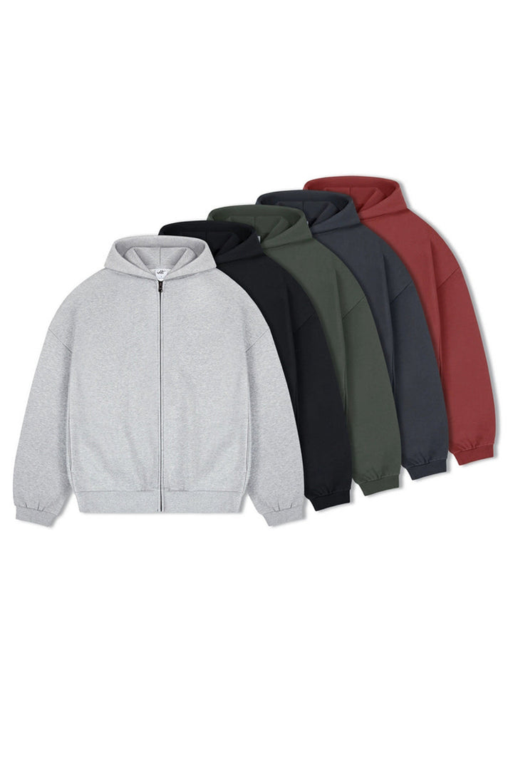 Heavyweight Fleece Zip Hoodie