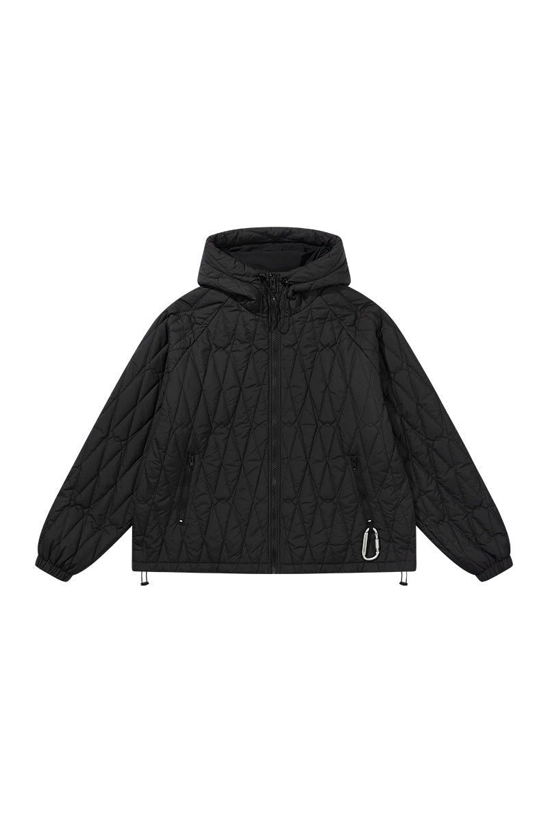 Quilted Textured Cleanfit Puffer Jacket