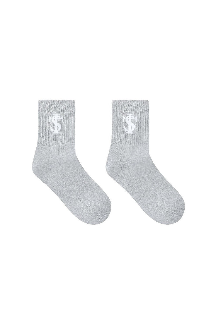 Multi-Color Logo Crew Socks