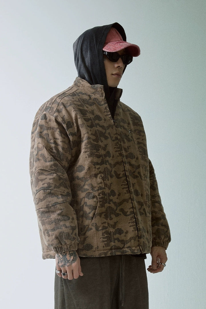 Vintage Camo Padded Jacket