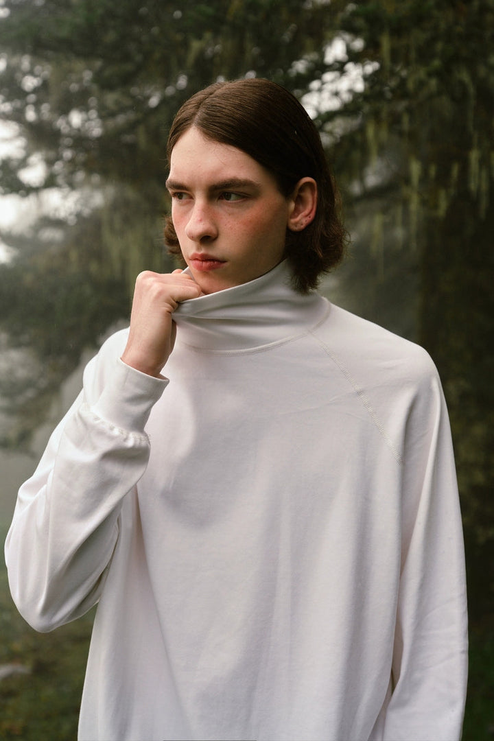 Stretch Raglan Turtleneck Base Shirt