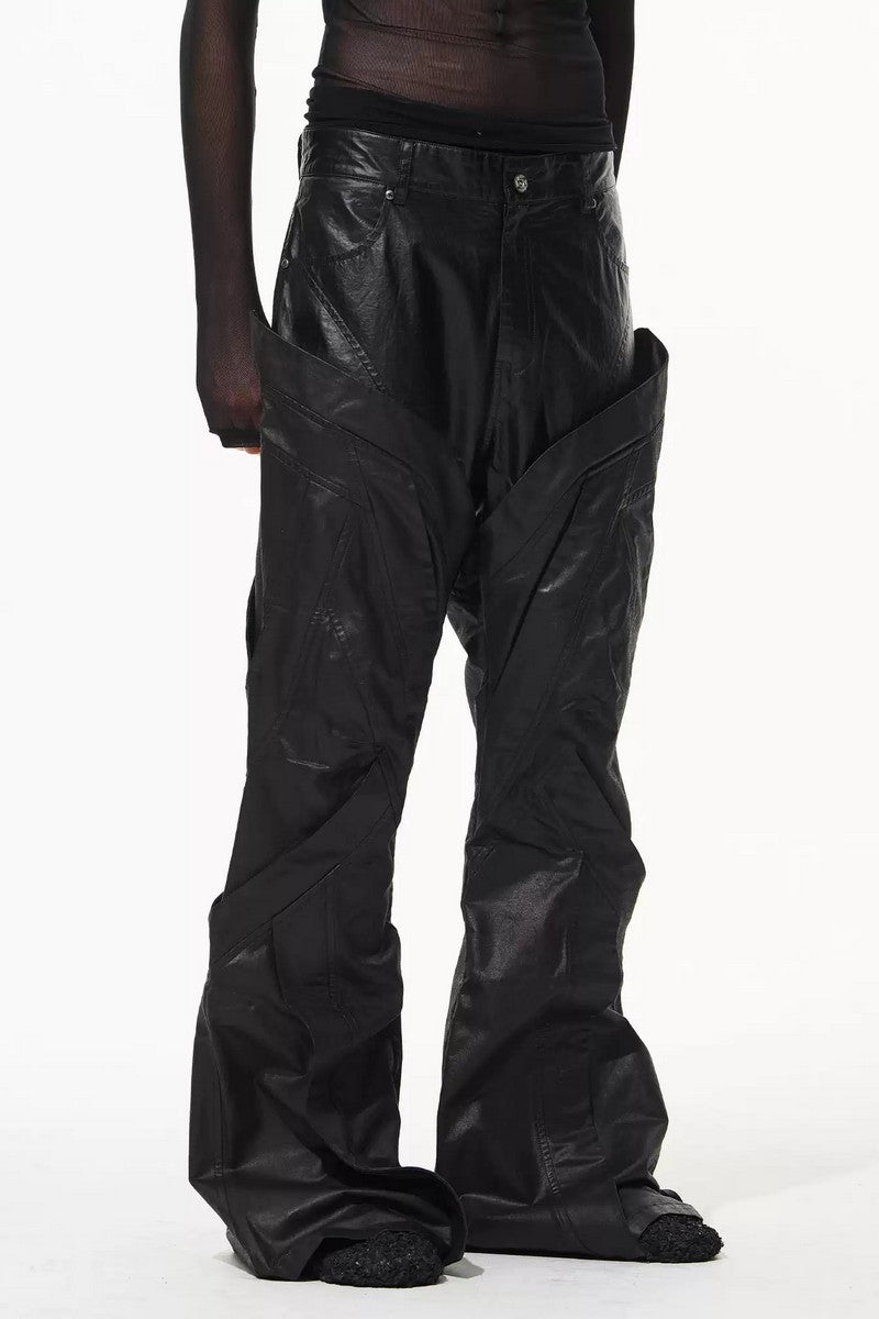 Layered Flap Utility Pants